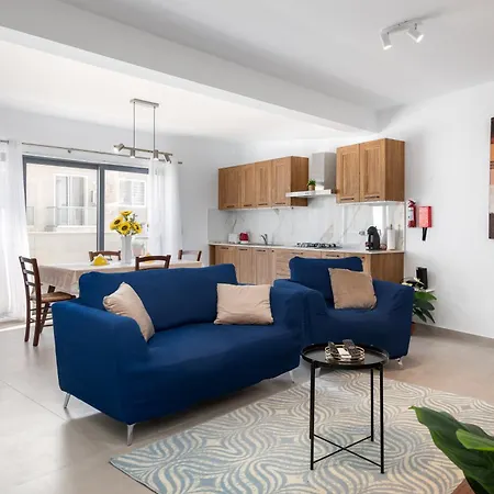 Modern 2br Stylish With 2 Balconies - Close To St Julian's & Sliema & Yacht Marina Tal-Pietà